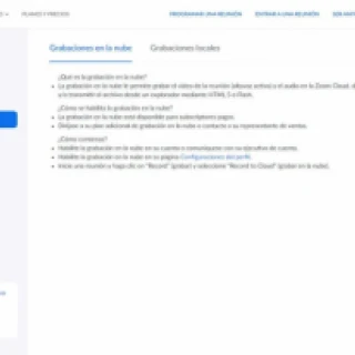 ¿Dónde guarda Zoom las grabaciones?